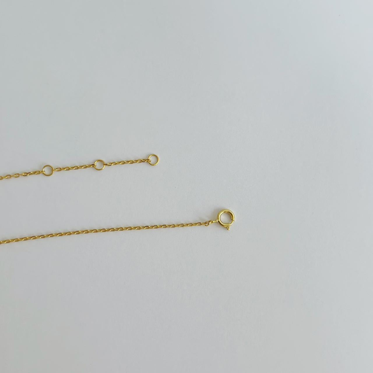 Gold pave thunder bracelet